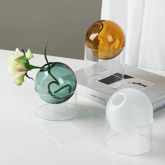Spheroidal Glass Vase - Dekorwright 