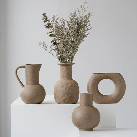 Matte Ceramic Vase Collection - Dekorwright 