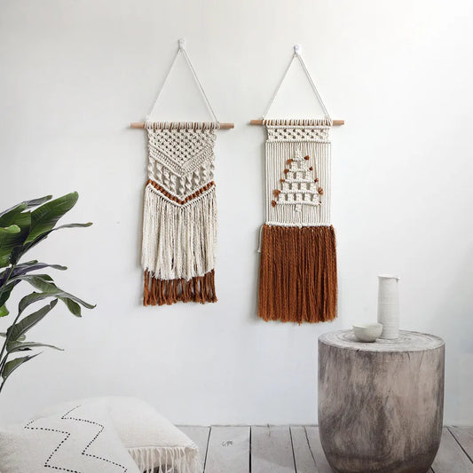 Handmade Boho Woven Macrame Hanging