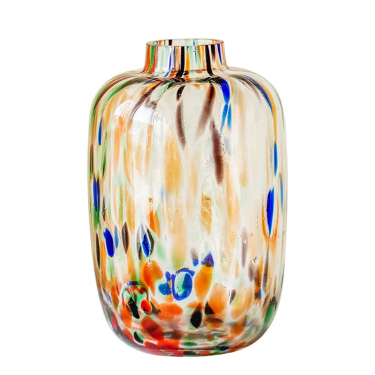 Handcrafted Millefiori Colored Vases