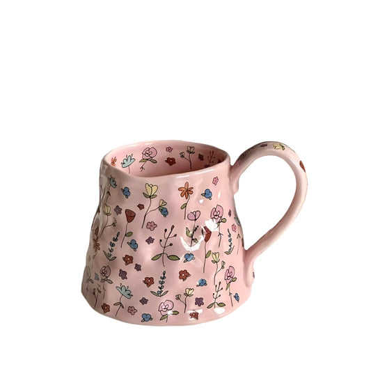 Floral Pattern Mugs