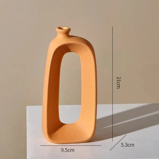 Modern Abstract Hollow Design Vase